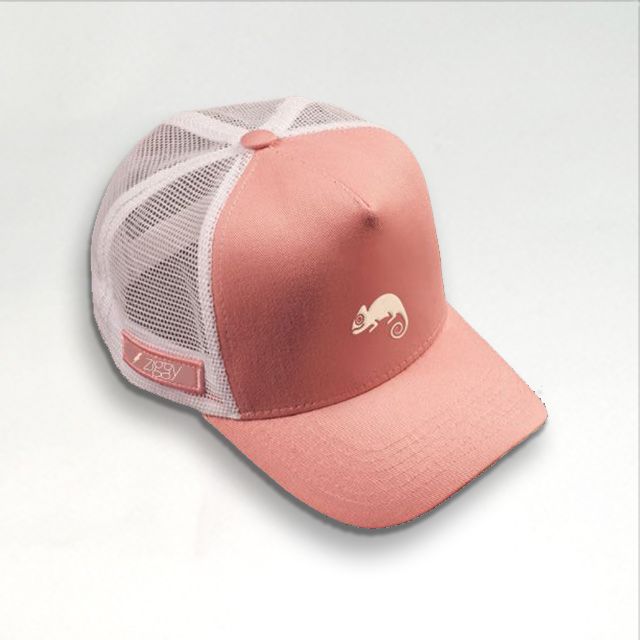 BONÉ TRUCKER CAMALEÃO - ROSA