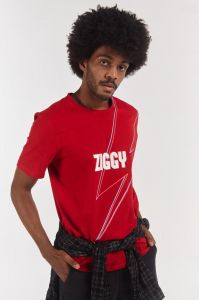 CAMISETA ESTAMPA ZIGGY RAIO - VERMELHA